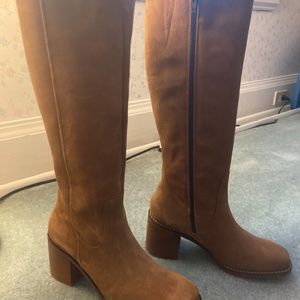 Portland Leather Oslo boots tawny sz 8.5